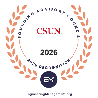 Badge by EngineeringManagement.org Founding Advisory Council